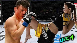 Doo-ho Choi vs. Iman Barlow (EA sports UFC 4)