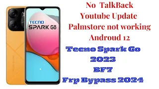 Tecno Spark Go 2023 BF7 frp bypass unlock latest