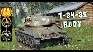 T-34-85 RUDY #5 World of Tank Blitz Feat Achillou Aced gameplay 4200 DMG