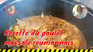 Recette du poulet massalé réunion. Allez, rendez-vous en cuisine.