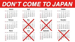 Don’t come to Japan these months | Best time and Bad time to visit Japan 2024