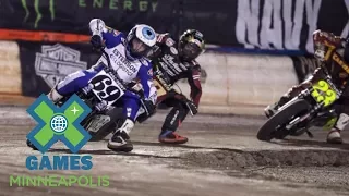 Sammy Halbert wins Flat Track gold | X Games Minneapolis 2017