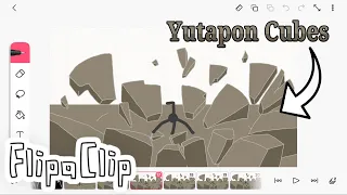 How to animate stone impacts/yutapon cubes on FlipaClip