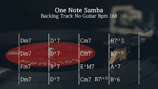 One Note Samba Backing Track (bpm 168)