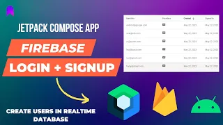 Mastering Firebase Integration: Jetpack Compose App with Login and SignUp Features