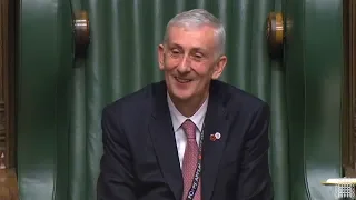 Sir Lindsay Hoyle elected speaker of House of Commons