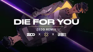 Die For You - Zedd Remix | Official Audio Visualizer | VALORANT Champions 2021