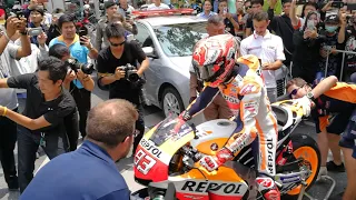 RC213V Marc Marquez in Bangkok Thailand มาร์ค มาเกวซ ราชดำเนิน