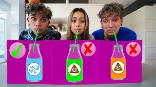 DON'T CHOOSE THE WRONG MYSTERY DRINK CHALLENGE!