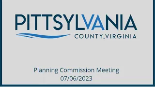 Planning Commission Meeting