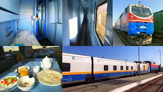 Germany to Kazakhstan by Rail - part 7: Atyrau - Shymkent by Talgo Train in Grand Class Sleeping Car