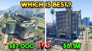 GTA 5 ONLINE : CHEAP HOUSE VS MOST EXPENSIVE (WHICH IS BEST?)