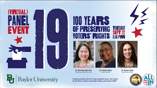 19: 100 Years of Preserving Voters' Rights