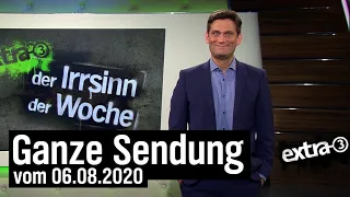 Extra 3 vom 06.08.2020 mit Christian Ehring im Ersten | extra 3 | NDR