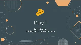 June Conference Day 1 - Stream Playback | BuildingBloCS 2021