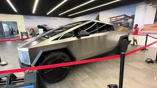 Tesla Cyber Truck Houston Texas Showroom. November 25,2023