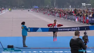 MARATÓN SANTIAGO 2023 - PERU MEDALLA DE ORO - CRISTIAN PACHECO🇵🇪