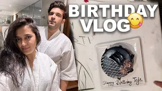 My Birthday Vlog  Part 1 | Lonavala with @KaranKundrraOfficial   and @tejasswiprakash413