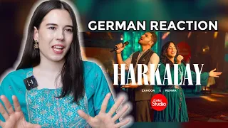 German Reaction | HARKALAY | Zahoor x REHMA | Coke Studio Season 15