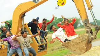 Must Watch New Funny Video 2021|Top New Comedy Video 2021|Try To Not Laugh Epi-25 By @Villfunny Tv