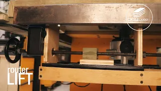 Simple Precision Router Lift Table