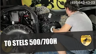 ТО квадроцикла ATV Stels 500 700 H EFI ( Hisun )