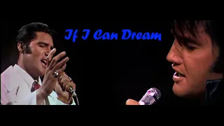 ELVIS PRESLEY - If I Can Dream  (with the Royal Philharmonic Orchestra) New Edit 4K