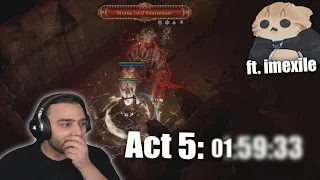 I got IMEXILE to teach me how to go FAST in Path of Exile (1/4)