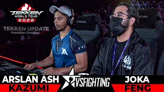 VSFighting X - ARSLAN ASH (Kazumi) Vs JOKA (Feng) TOP 8 | TEKKEN 7