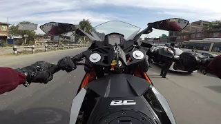 KTM RC 390 short wheelie pov!!! ❤️🚀