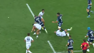 TOP 14 - Essai de Matthieu JALIBERT (UBB) - Montpellier HR - Union Bordeaux Bègles -Saison 2021/2022