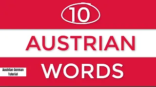 10 Austrian Words you should know before you VISIT AUSTRIA