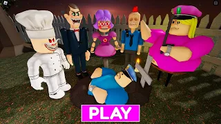 BARRY IS DEAD? All Barry Family Needs Help! Run Obby #roblox