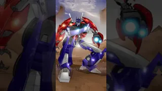 The great leader of the Autobots Optimus prime