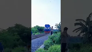 Speedy train & 66 serise locomotion. Bangladesh railway