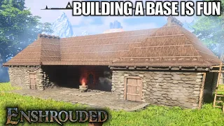 Day 3 Building in This Game ROCKS | Enshrouded Gameplay | Part 3