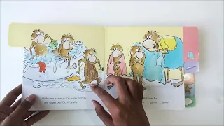 A Touch-And-Feel Book Five Little Monkeys Get ready For Bed