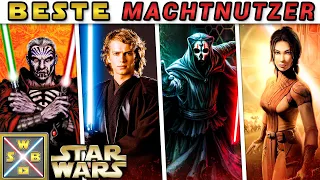 Die 10 BESTEN MACHTNUTZER der STAR WARS Galaxis - Star Wars Top 10