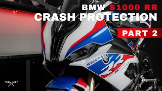 BMW S1000RR - Alpha Vitesse Axle Sliders, Bar Ends & Spool Installation