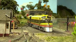 Scenes from a Lost Model Train Layout - The Winchester Model Railroad Club