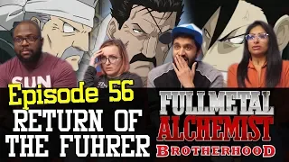 Fullmetal Alchemist: Brotherhood - Episode 56 Return of the Furher - Group Reaction