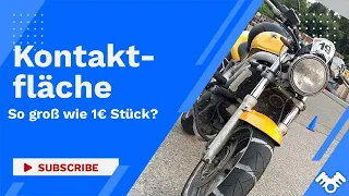 Wie beeinflusst der Luftdruck den Grip auf Motorradreifen? | Fahrlässig Motorrad-Experiment