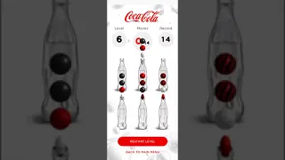 Coca-Cola SORT IT Game Walkthrough Level 6 Easy