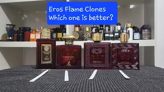 Biglaang Sniff Sesh - Versace Eros Flame and Clones - Judged by the wife. [Pocket Scents]