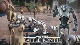 Star Wars Battlefront 2 Super Battle Droids (Battlefront 2 EA Play Gameplay Part 5 B2 Battle Droids)