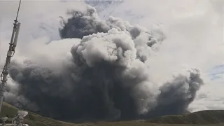 Извержение вулкана Асо произошло в Японии
