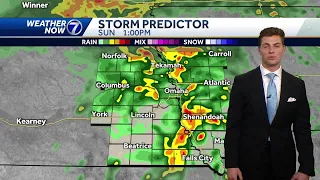 Some rain overnight and tomorrow: Saturday, April 27th