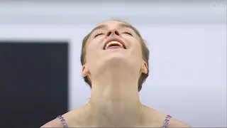 ⚡Anastasia Gubanova 69.81 ✅ short program of the European Championship