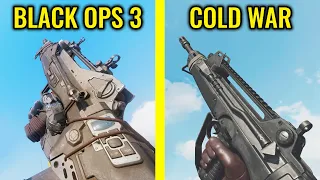 COD Black Ops 3 vs Cold War - Weapons Comparison