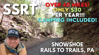 SSRT - Snowshoe, PA Rails to Trails review